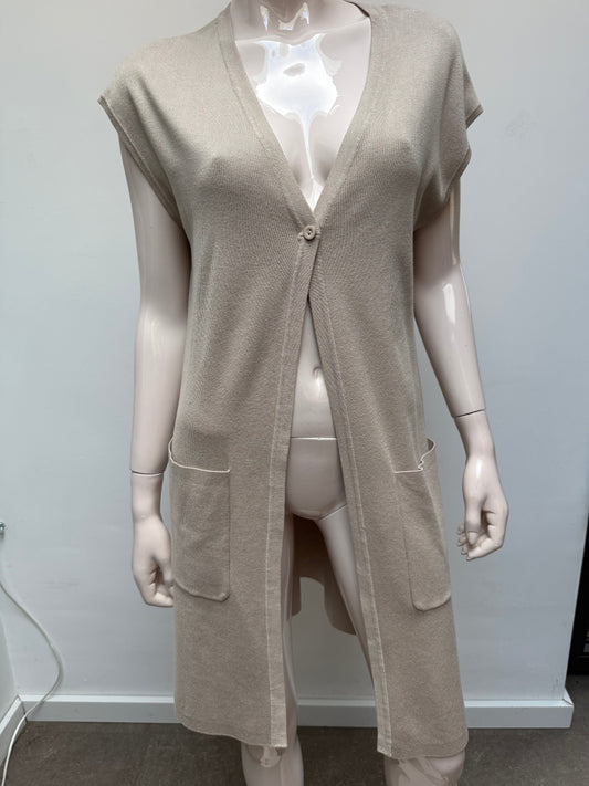 Garcia Gilet maat L beige