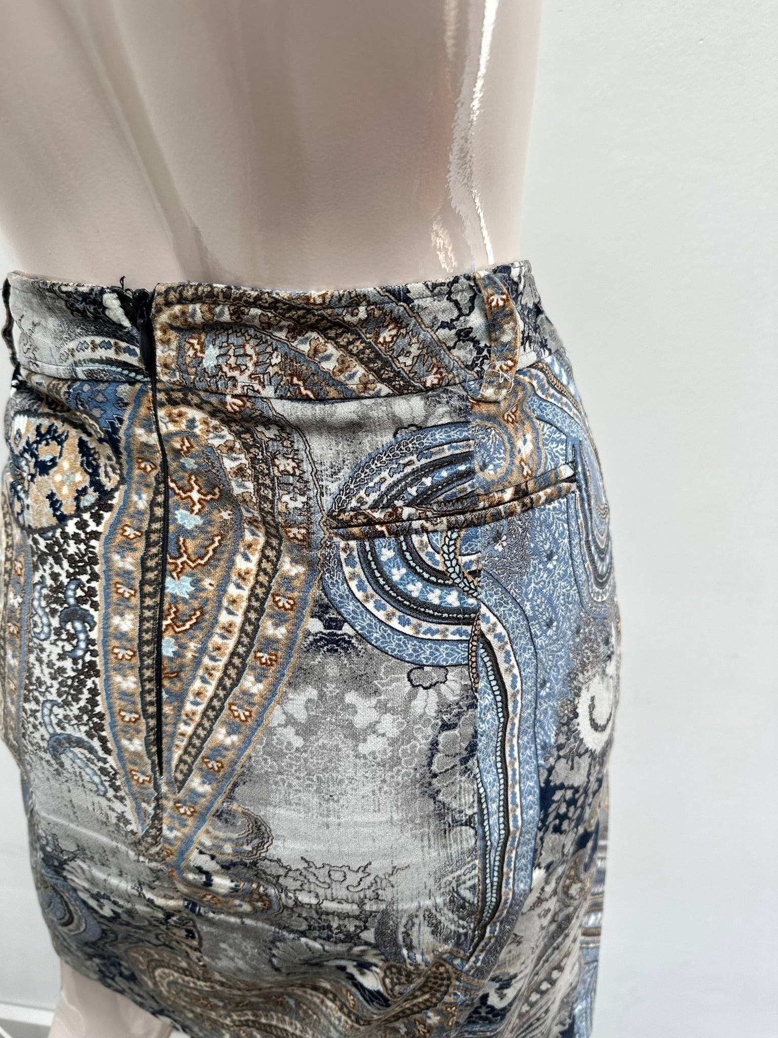 Josephine & Co Rok maat 38 blauw, beige