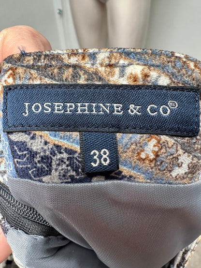 Josephine & Co Rok maat 38 blauw, beige
