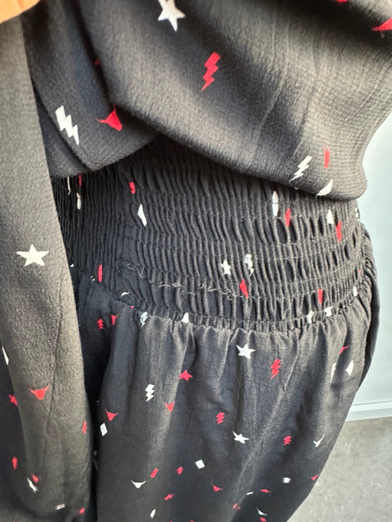 Alix zwarte jurk maat L