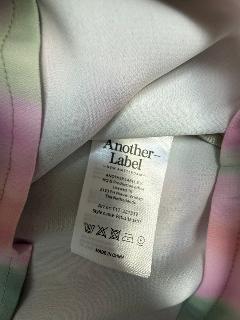 Another-Label - Rok - bloemenprint, elastische tailleband, soepelvallend - S