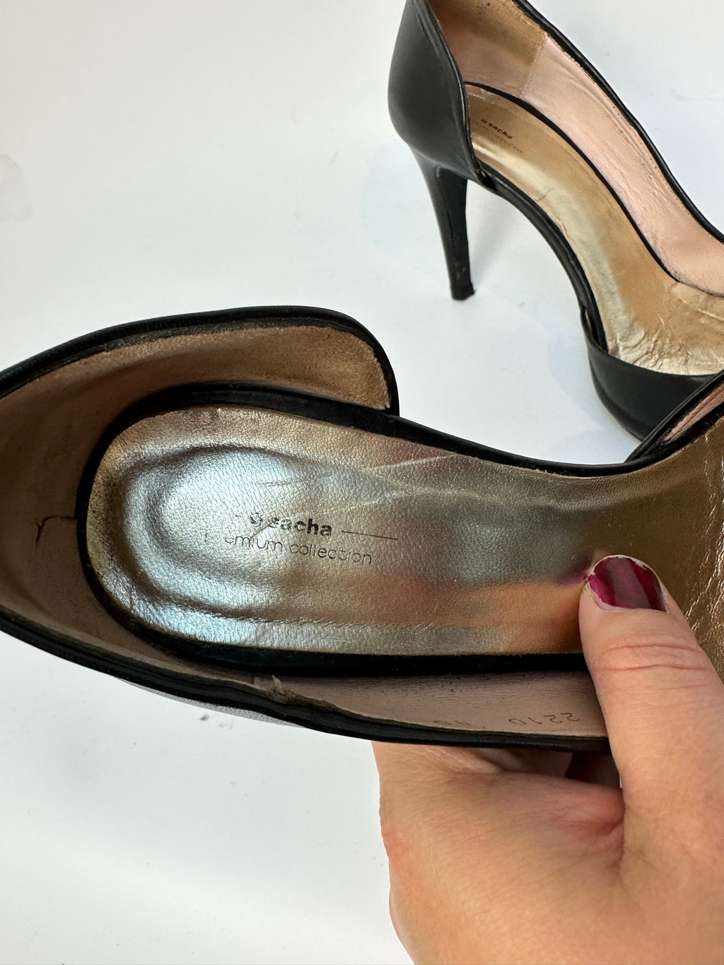Sacha zwarte pumps maat 40