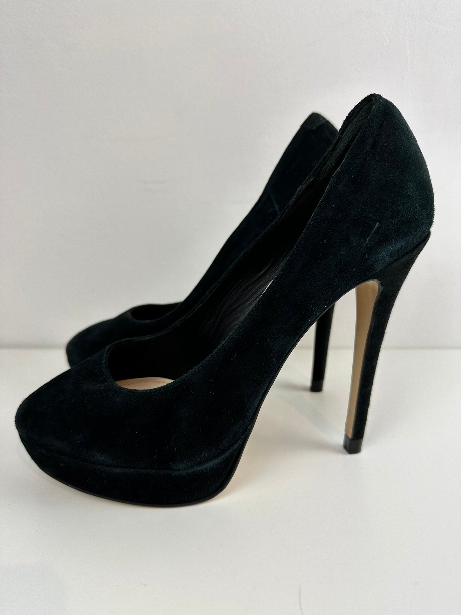 Supertrash zwarte platform pumps maat 41 Meisje met de parels