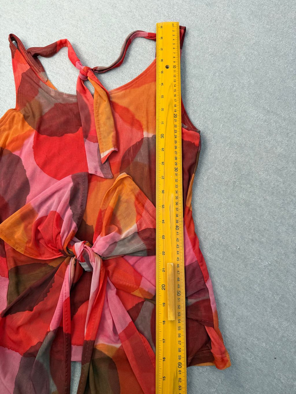 WAX Tank top maat 40 rood