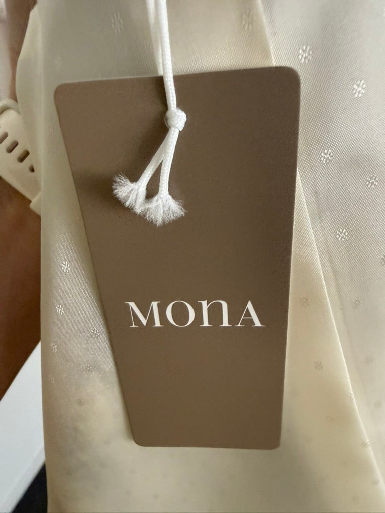 MONA - Blazer - bouclé, ruitpatroon, V-hals - XL