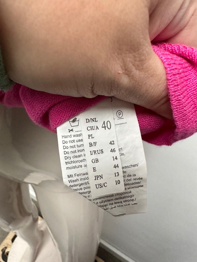 Taifun Vest maat 40 roze