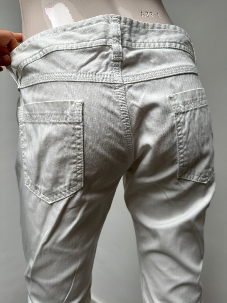 DKNY witte broek maat 29