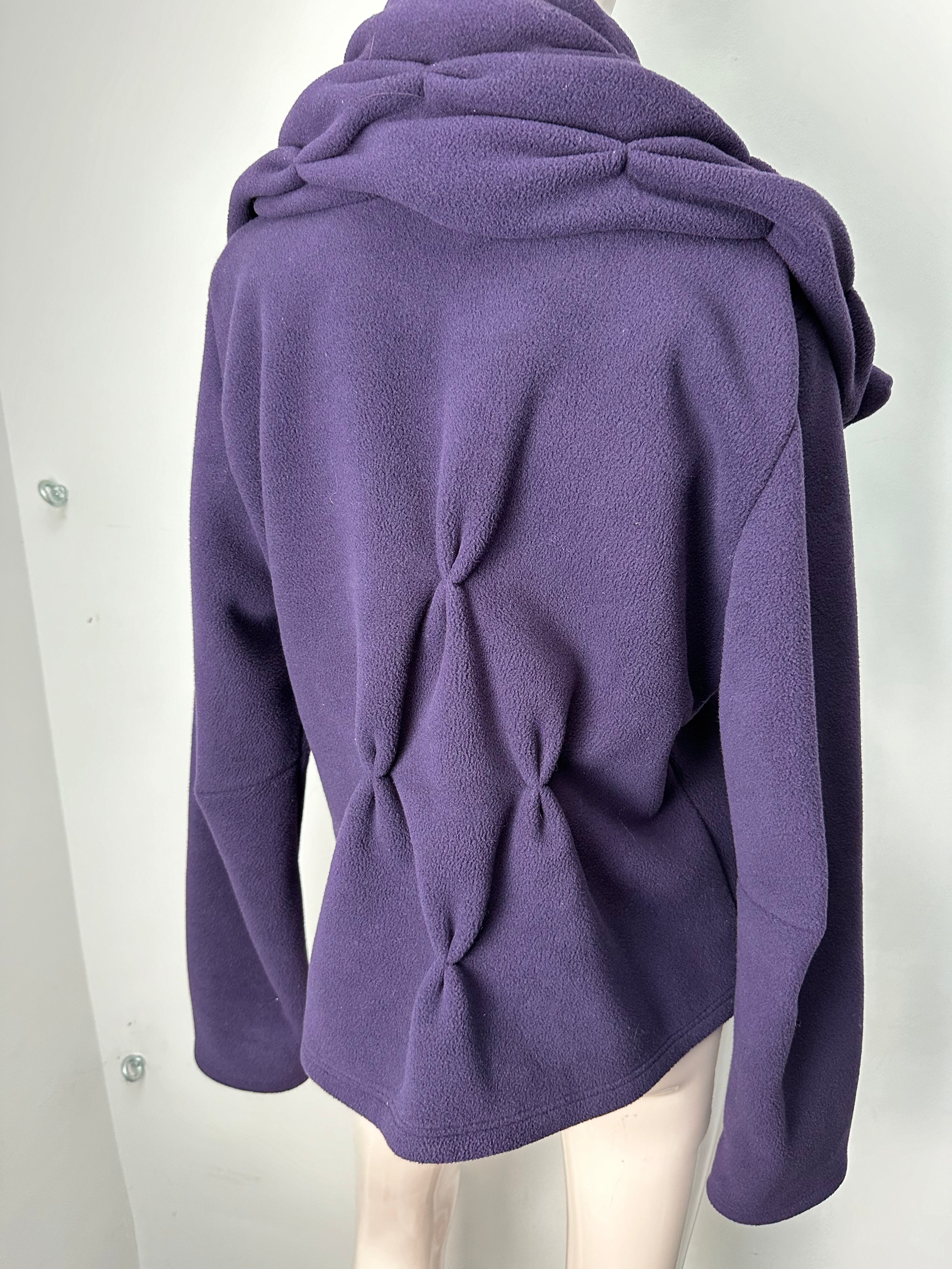 Boris Industries Vest maat M paars