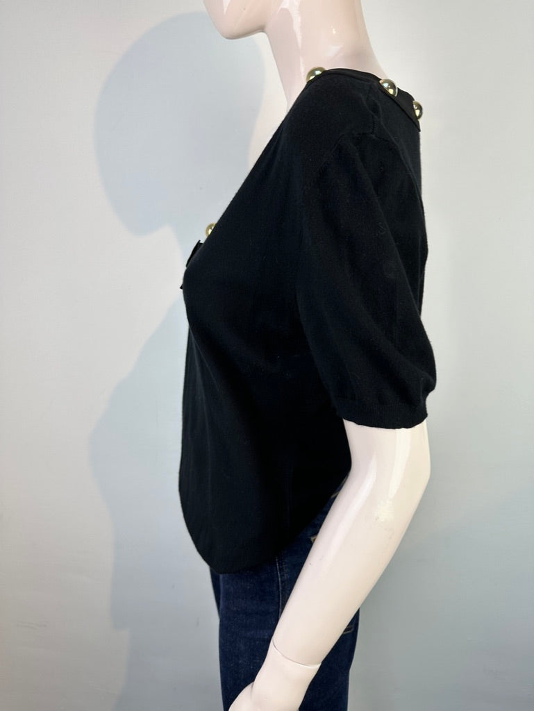 Moschino Boutique zwarte top maat L