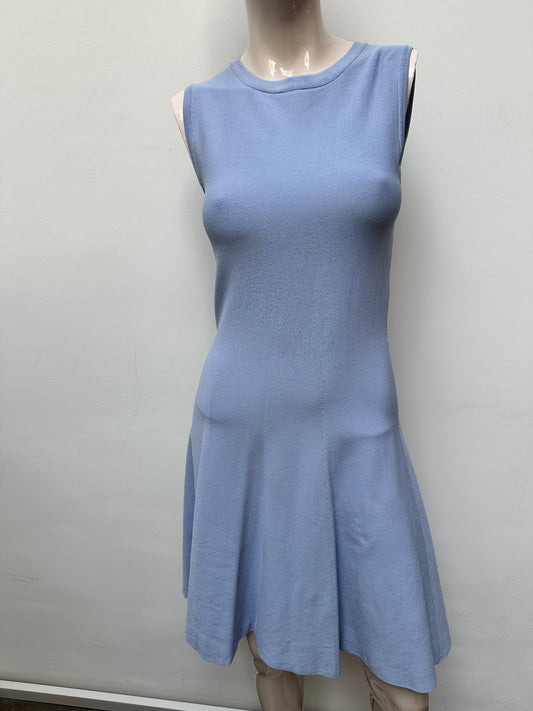Nikkie lichtblauwe bodycon jurk in A-lijn maat 36