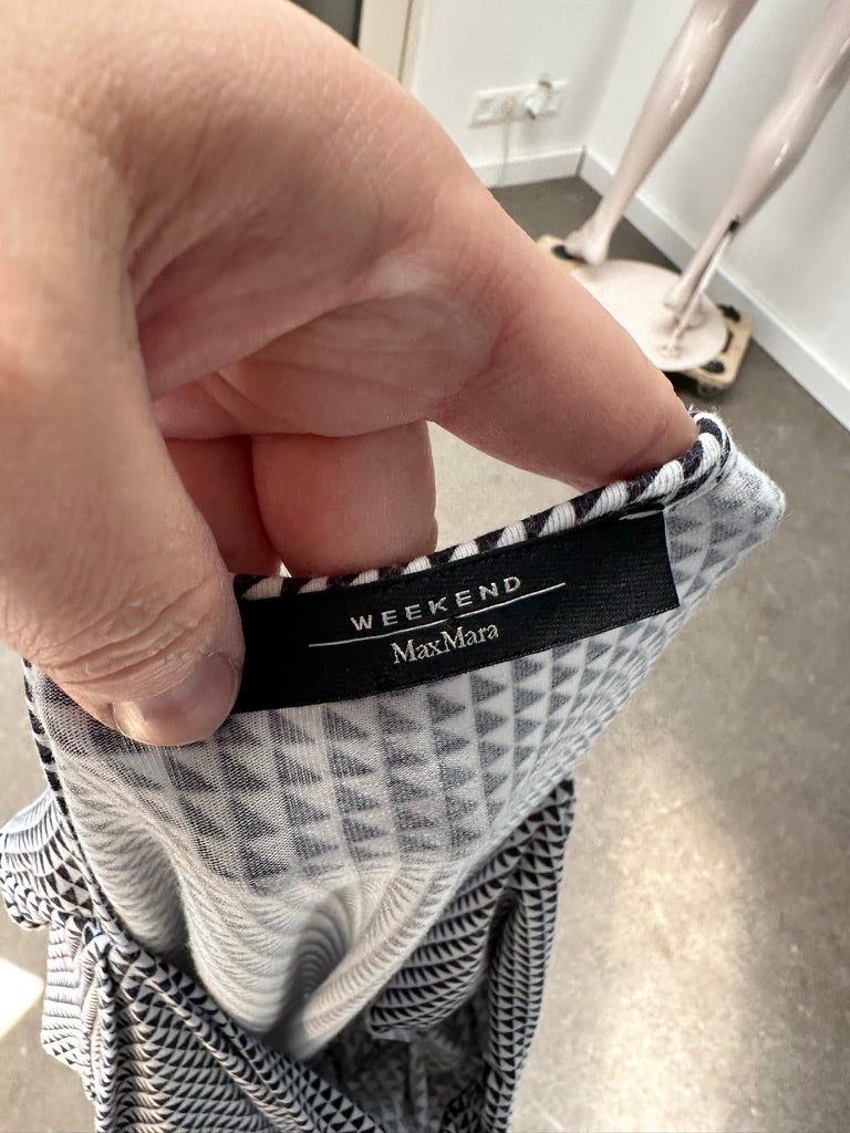MaxMara Weekend top met motief maat M