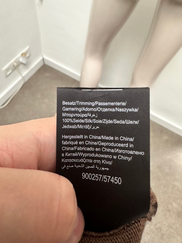 Taifun Longsleeve maat 40 zwart/bruin