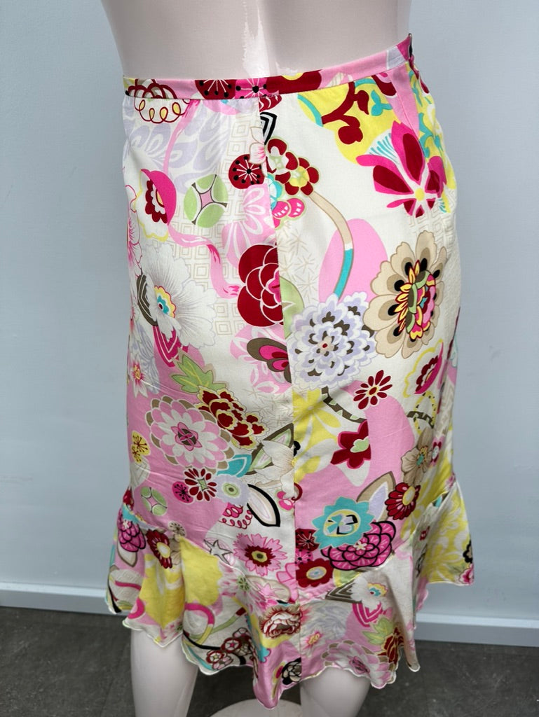 Gerard Darel gebloemde rok maat 38-40 (FR 44)