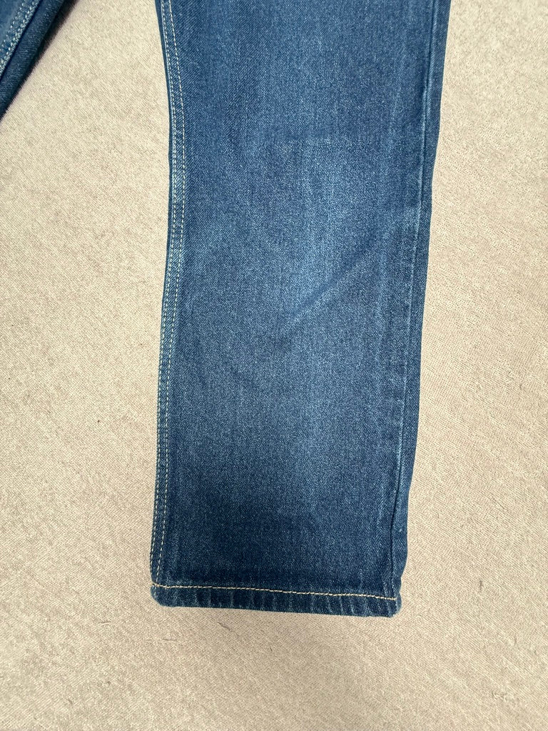 ba&sh - Broek - blauw, denim, rechte pijp - S