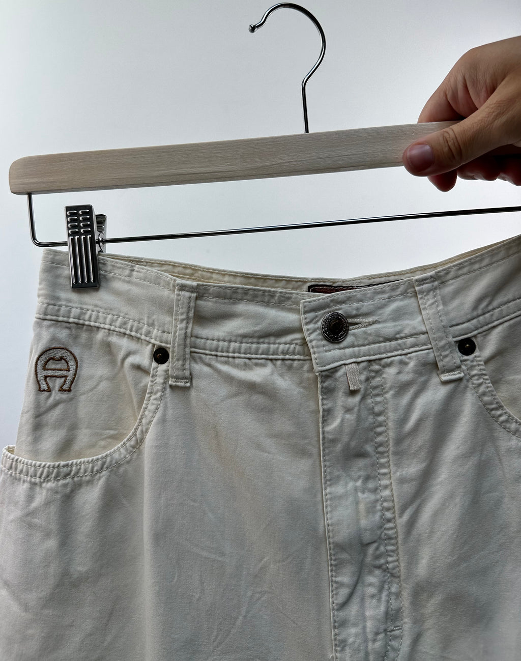 Aigner wijde broek maat 40
