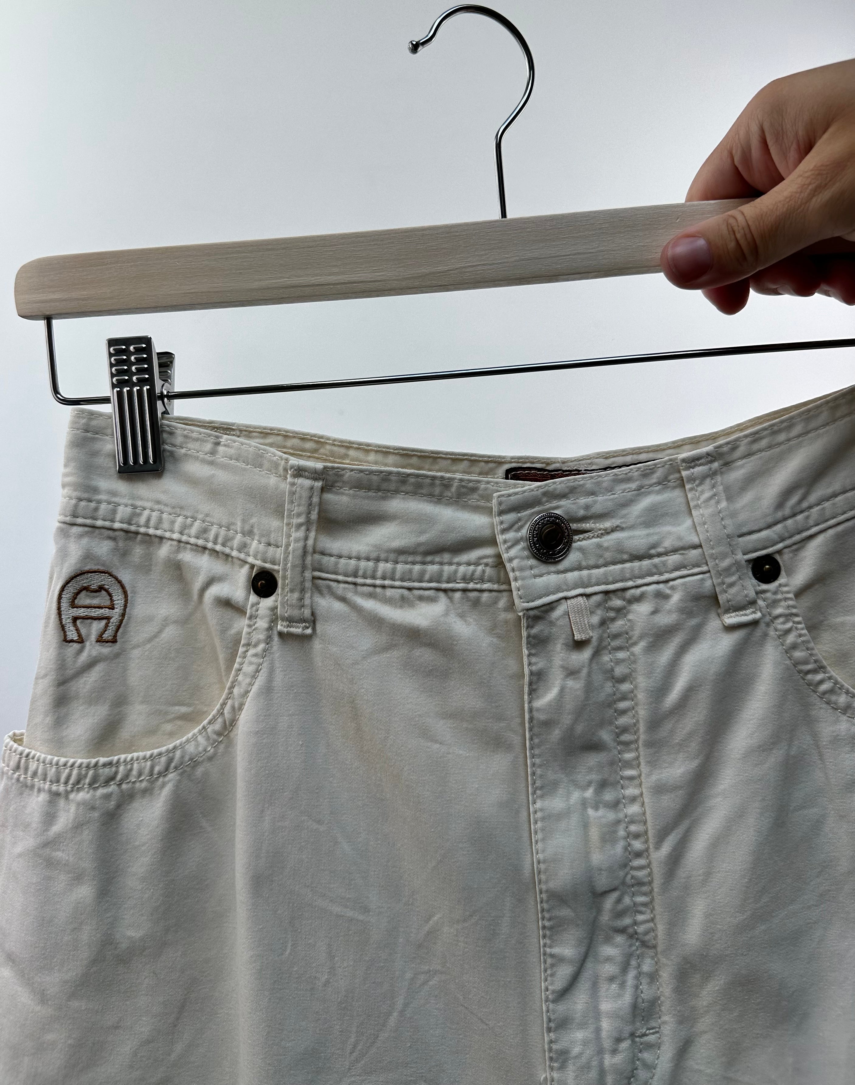 Aigner wijde broek maat 40