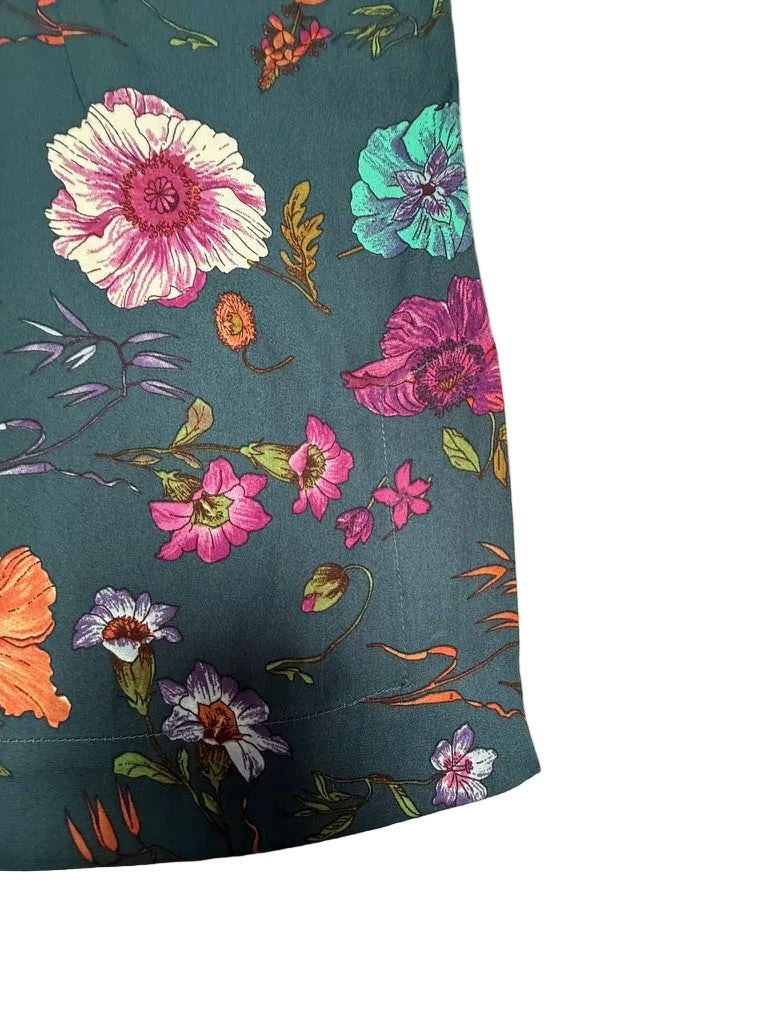 Essentiel Antwerp bloemenblouse maat 40 – soepelvallende top met kleurrijke floral print