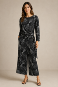 K-design Jumpsuit maat M Zwart en beige