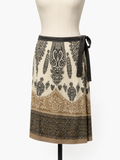 Pink Soda Rok maat 38 Beige, zwart en goud
