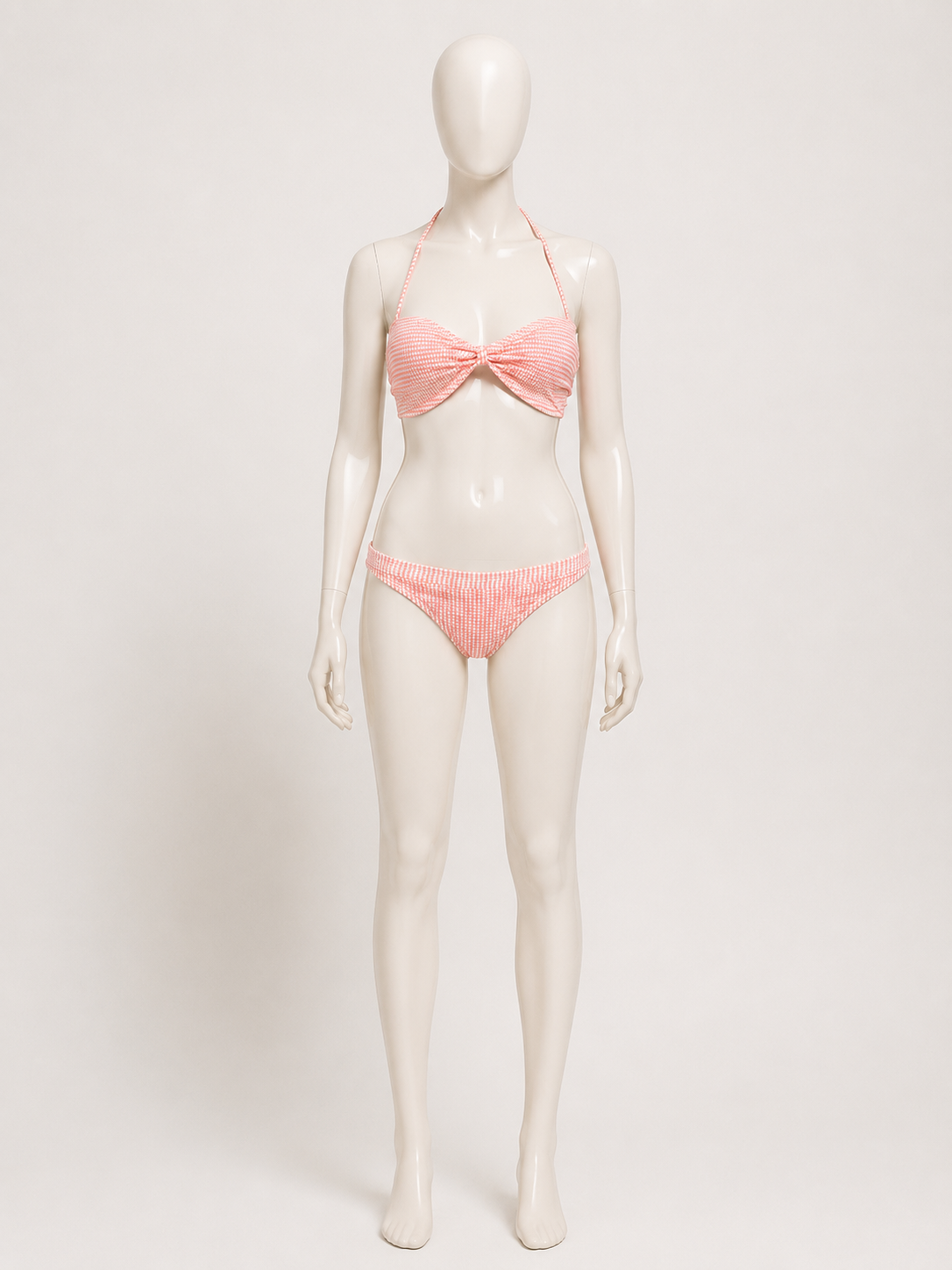 J. crew Bikini maat M Oranje/wit