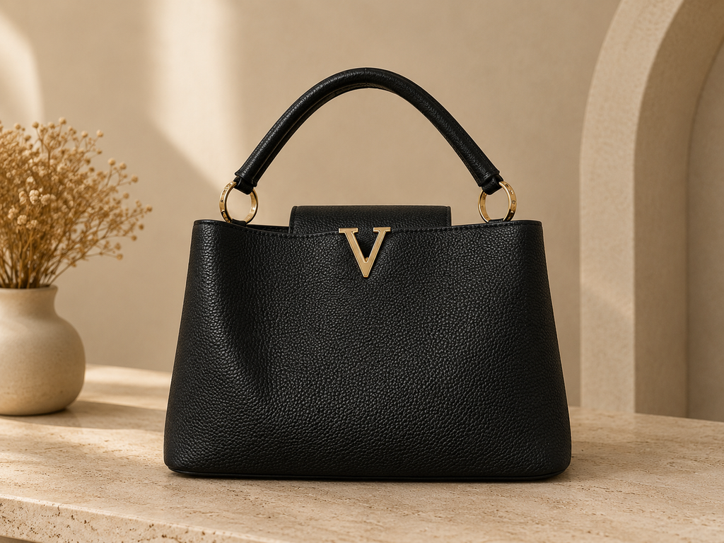 Tas in kunstleer met mooi design