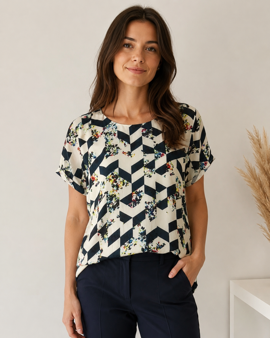 SUGARHILL BOUTIQUE Top maat 38 Multicolor