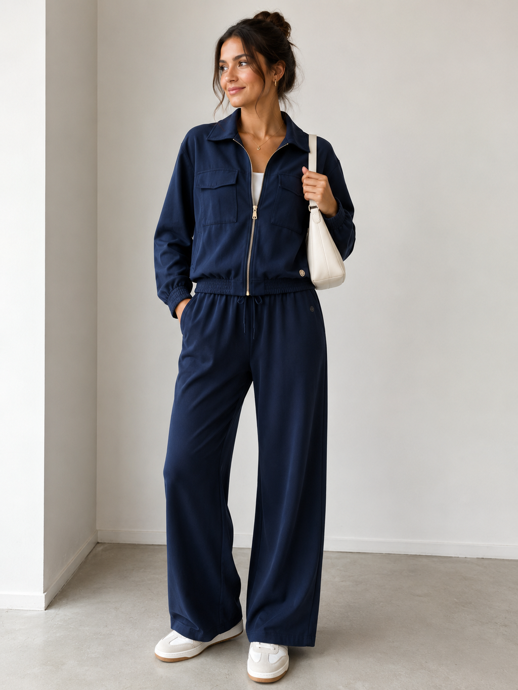 Triple Nine Broek maat L Donkerblauw