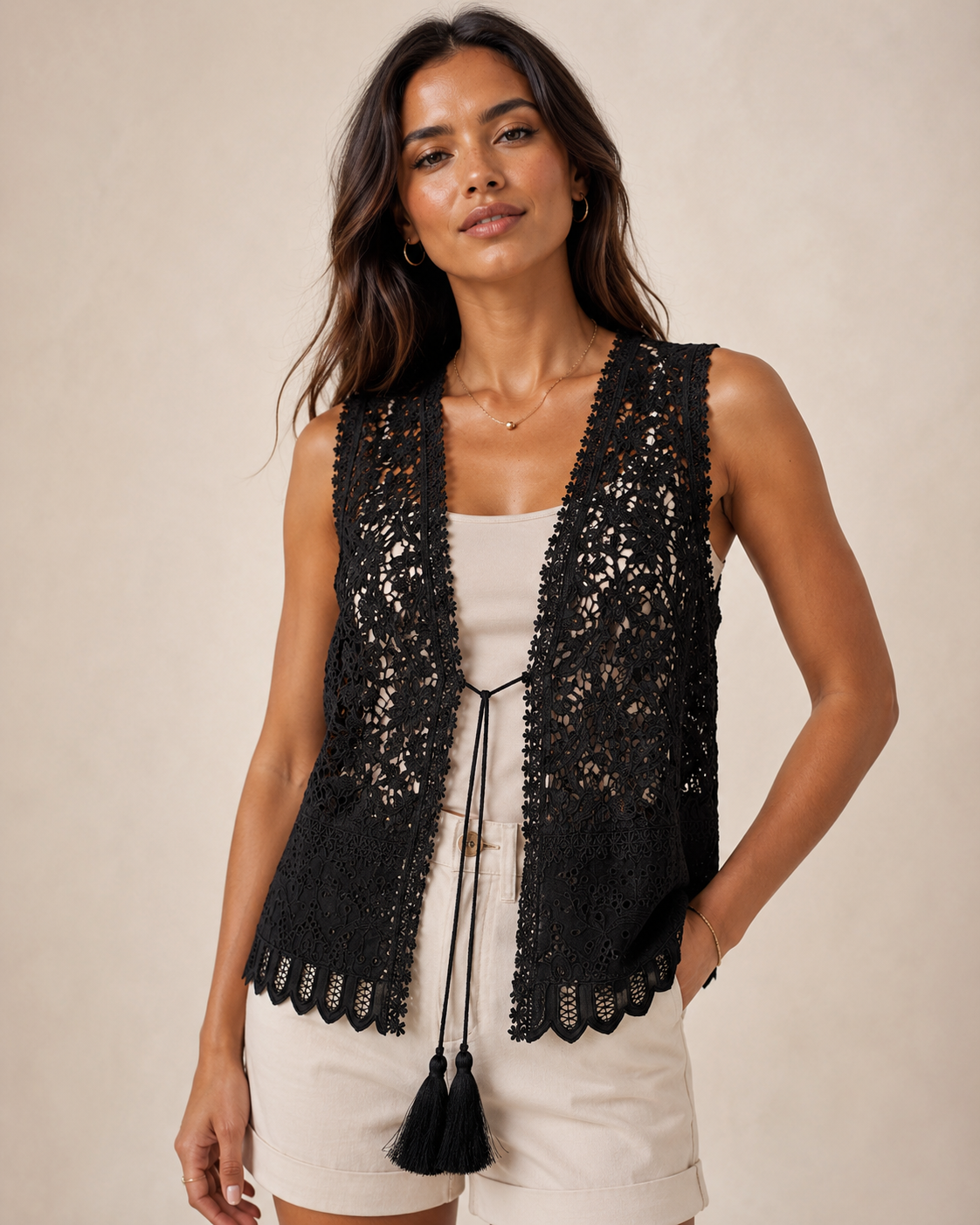 &Co Woman Vest maat 36 Zwart