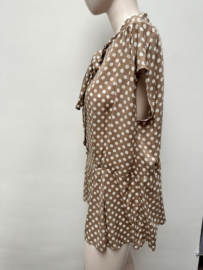 JC Sophie blouse met polkadots maat 42