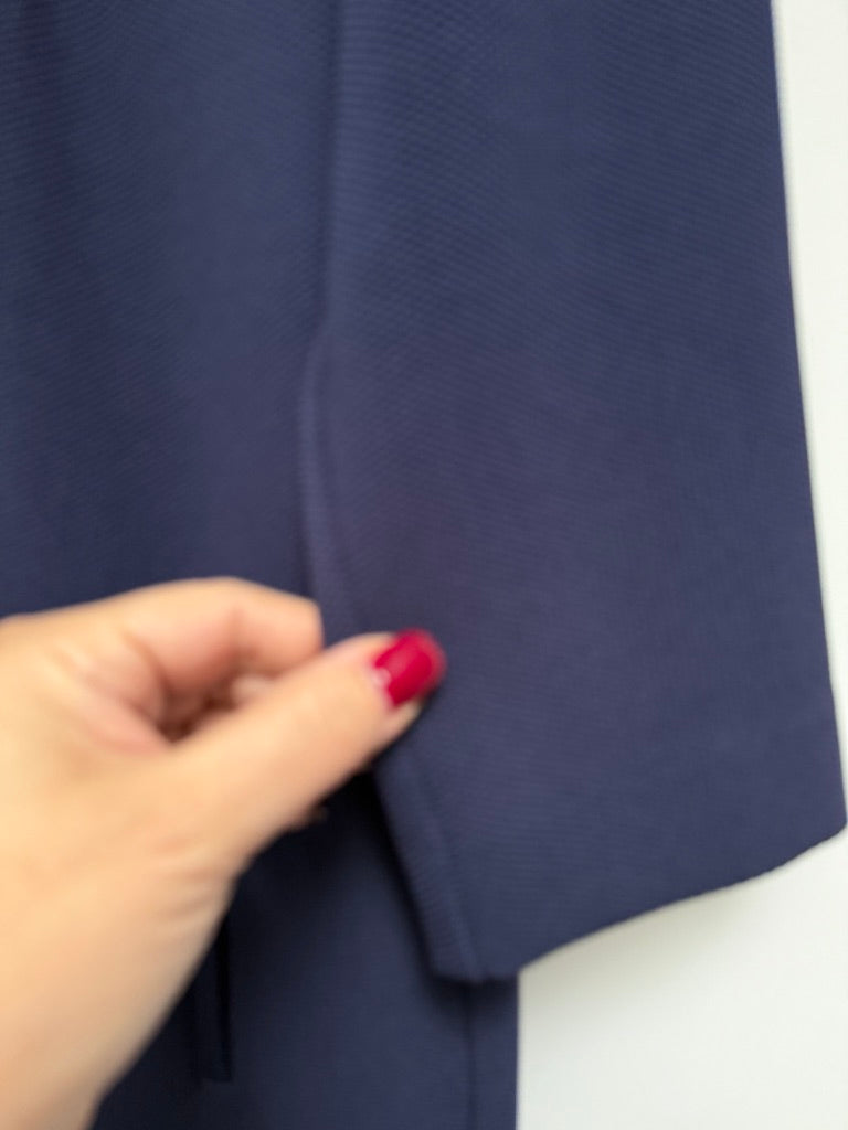 Betty Barclay - Jurk - diepblauw, 3/4 mouw, ronde hals - M