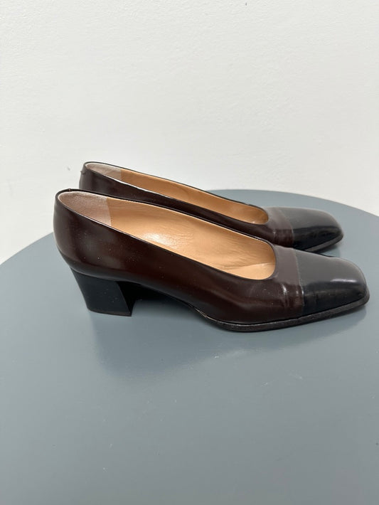 Paola Opriani pumps maat 38 bruin