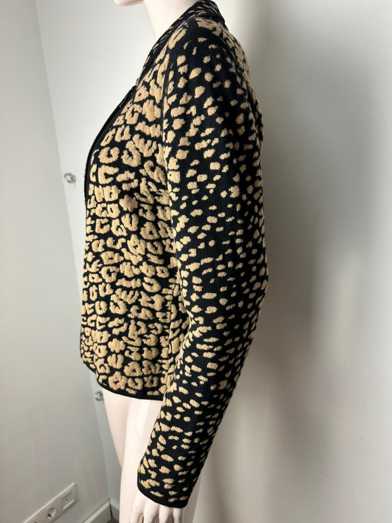 Claudia Sträter vestje zwart/beige maat 36