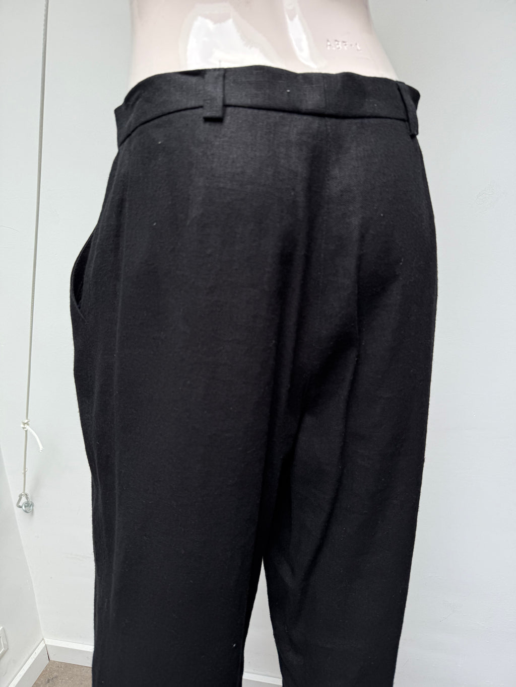 Hirsch linnen broek maat 40 zwart