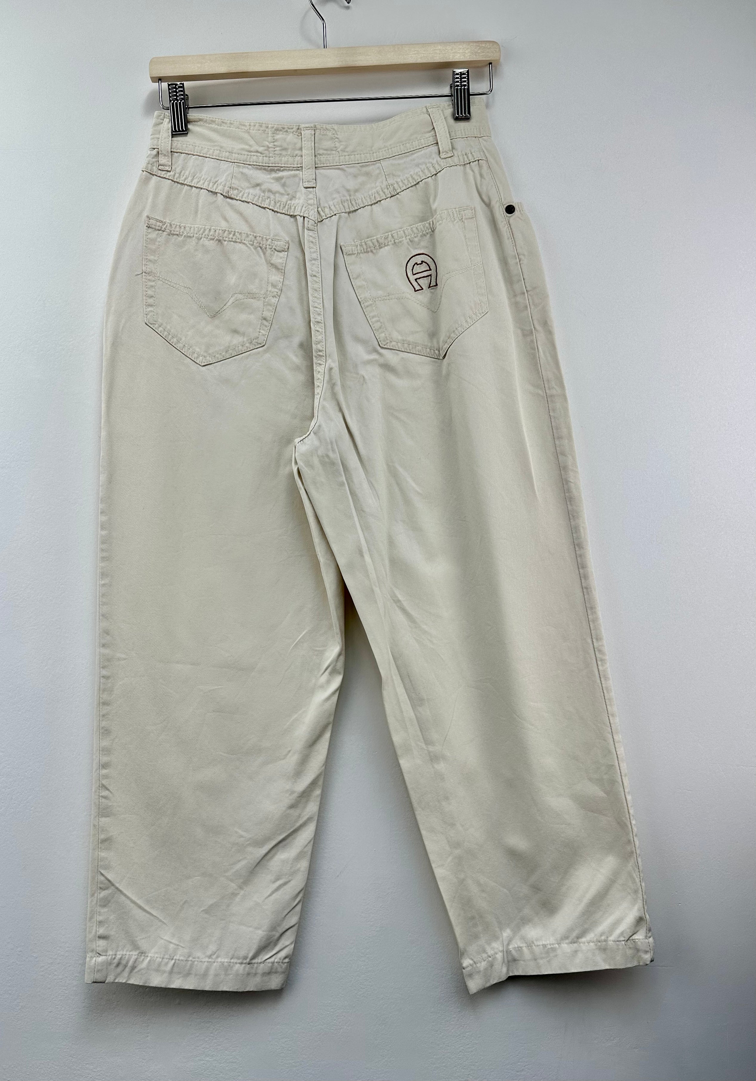 Aigner wijde broek maat 40