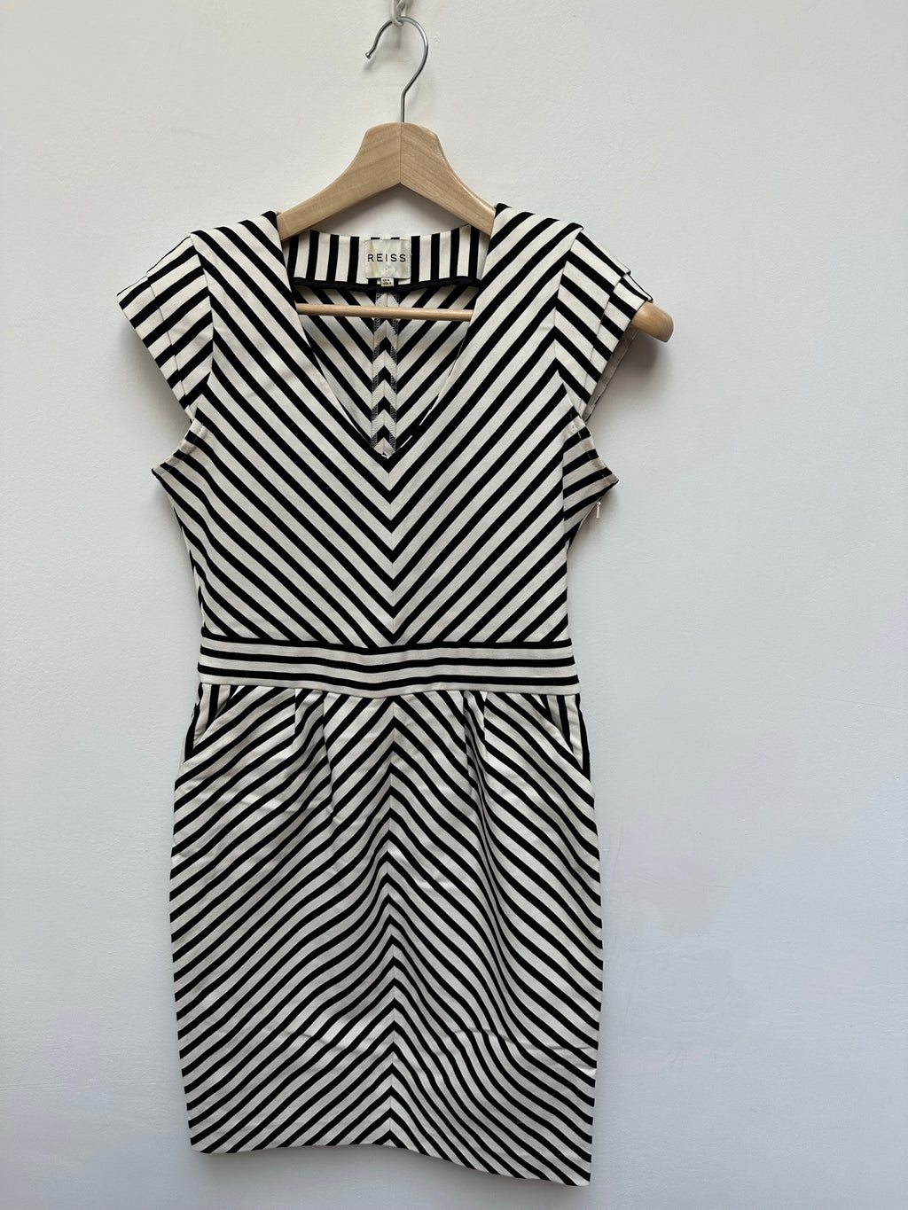 Reiss gestreepte jurk maat 4 (36)