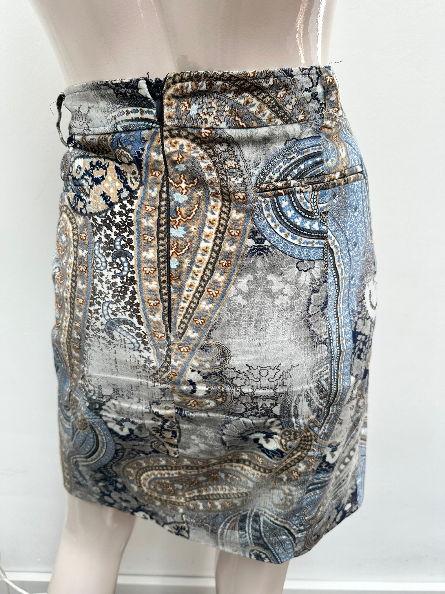 Josephine & Co Rok maat 38 blauw, beige