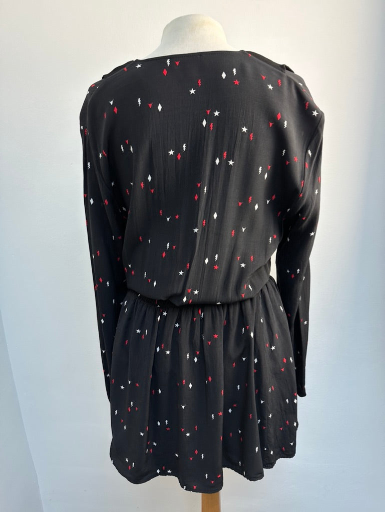 Alix zwarte jurk maat L