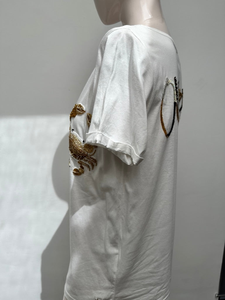 SVNTY antwerp t-shirt wit maat S