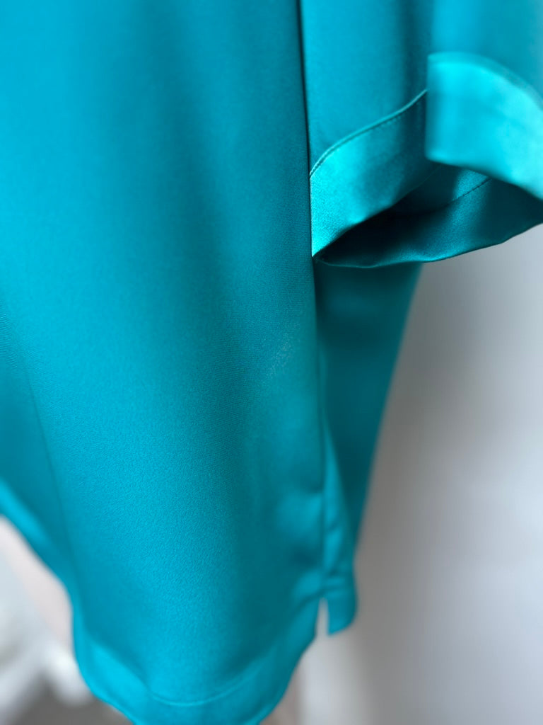 Sommermann turquoise top maat 40