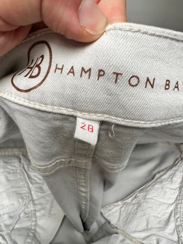 Hampton Bays beige jeans maat 28