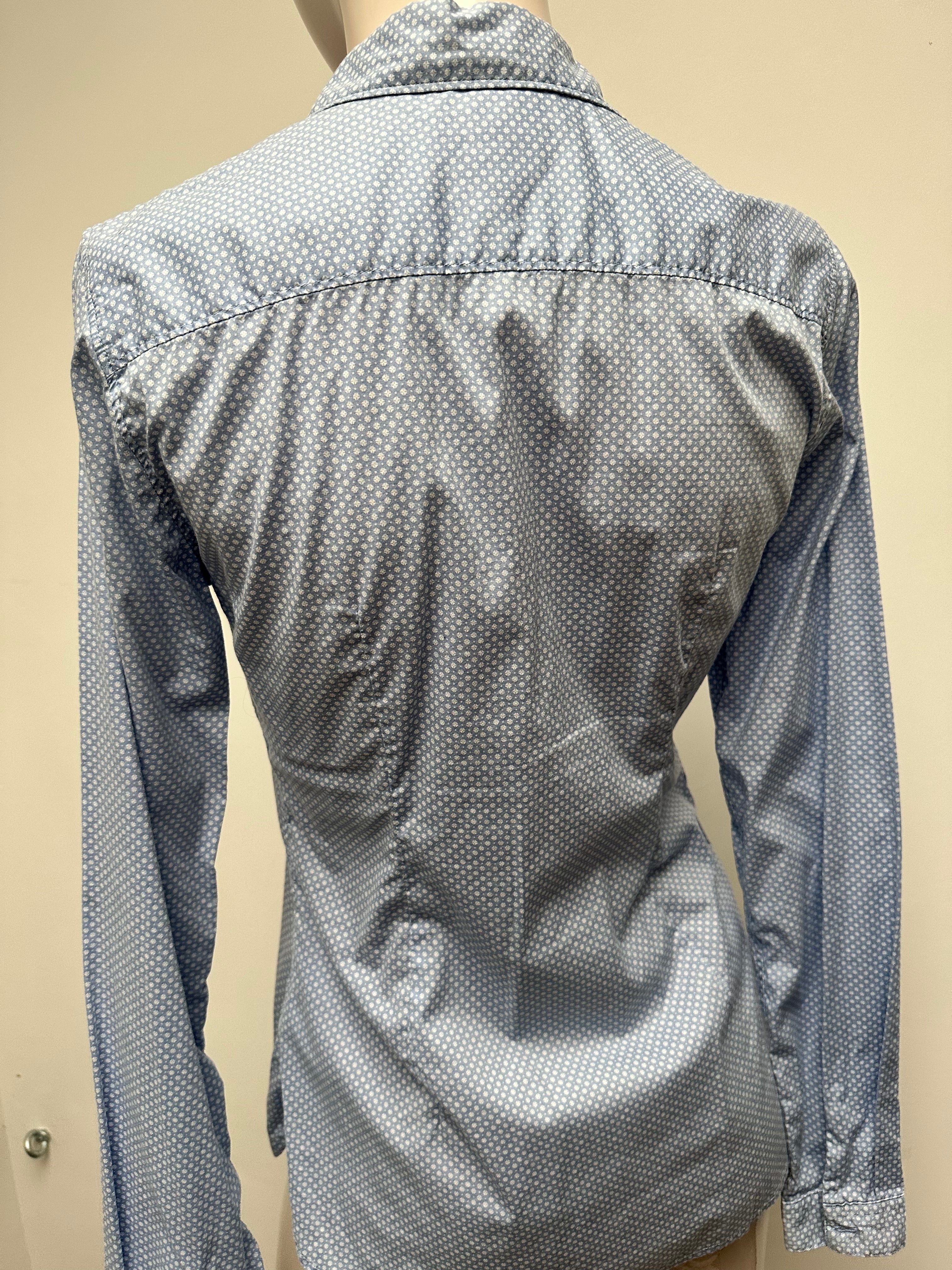 Tommy Hilfiger blauwe blouse maat 1