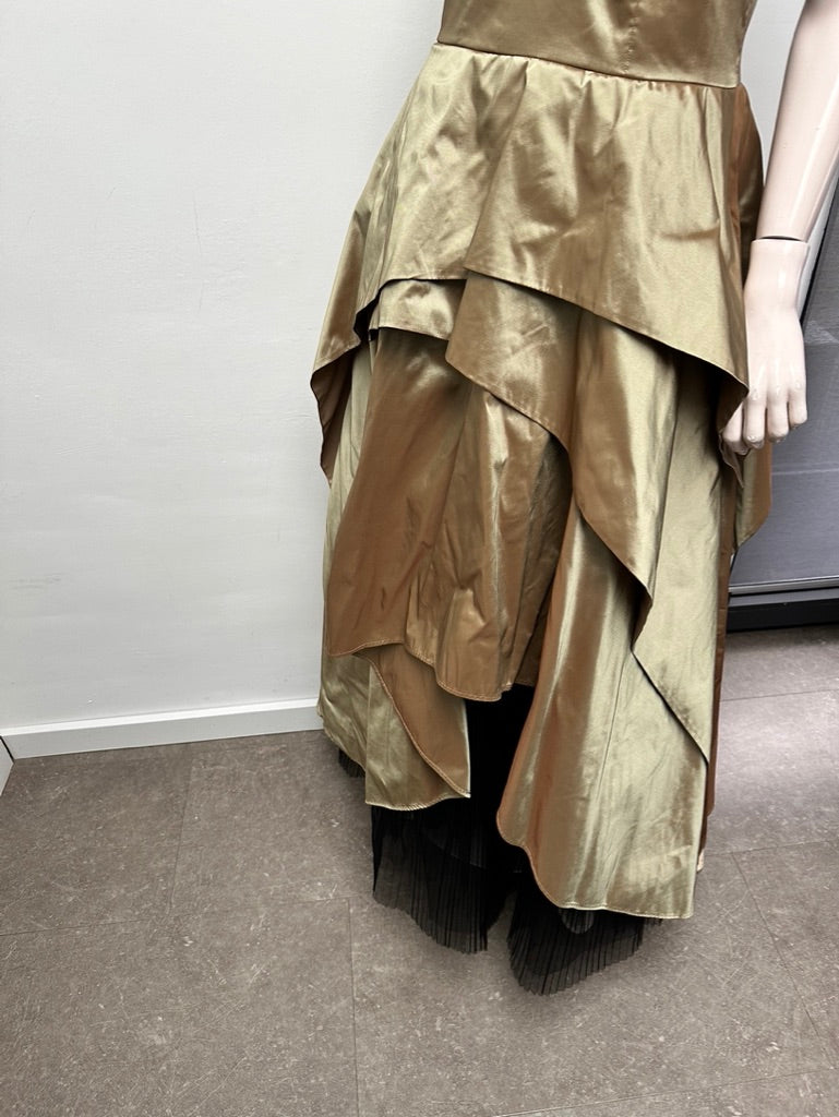 Bandolera Jurk maat 40 goud