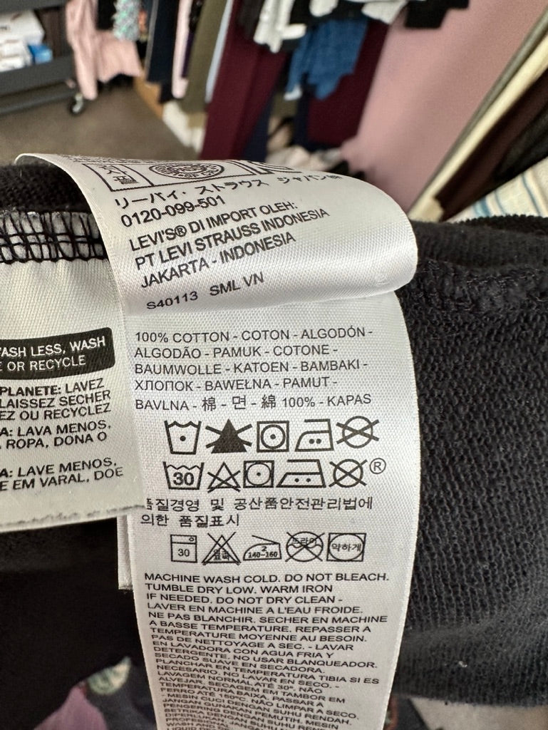 Levi's zwarte trui maat S