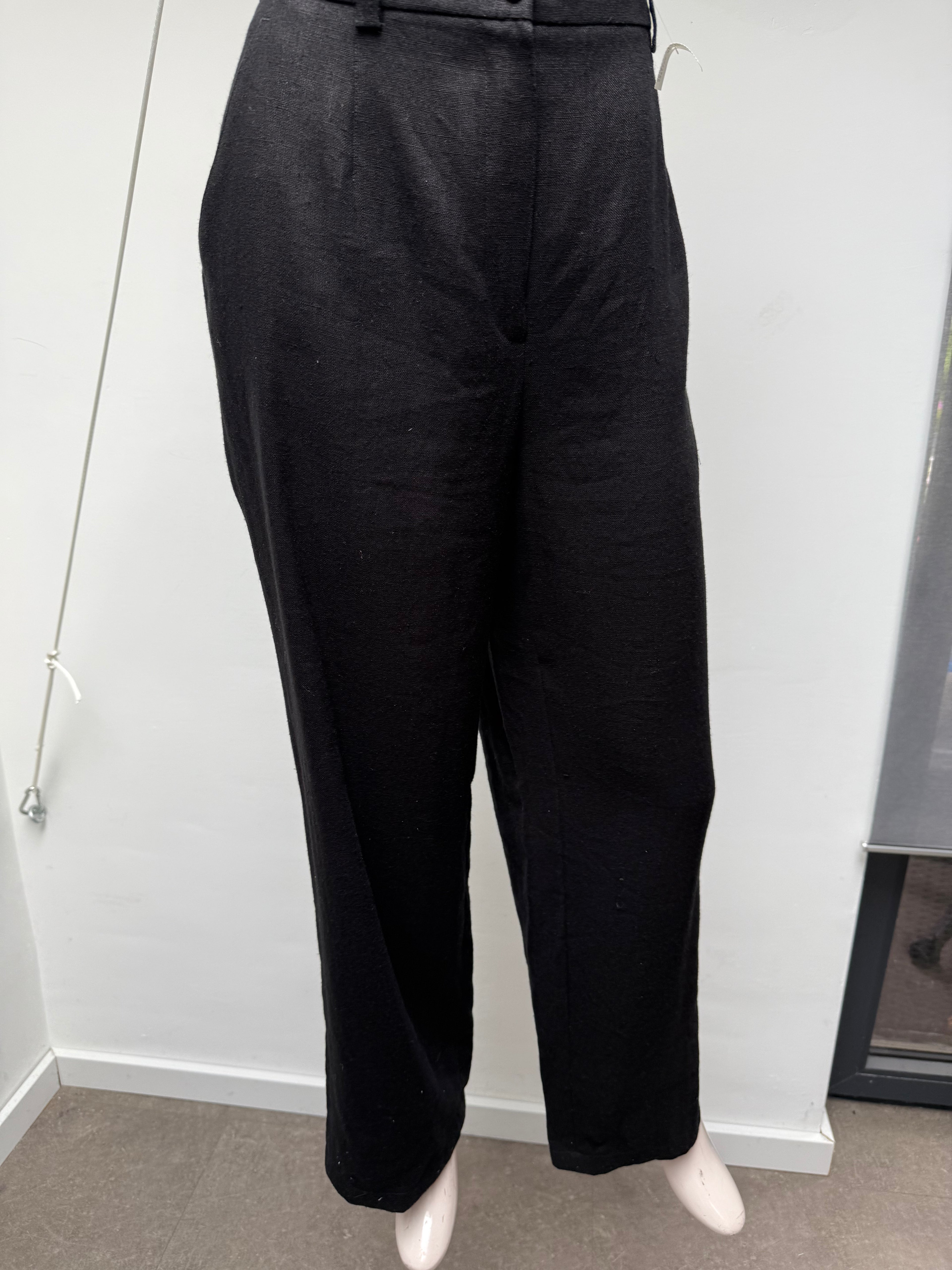 Hirsch linnen broek maat 40 zwart