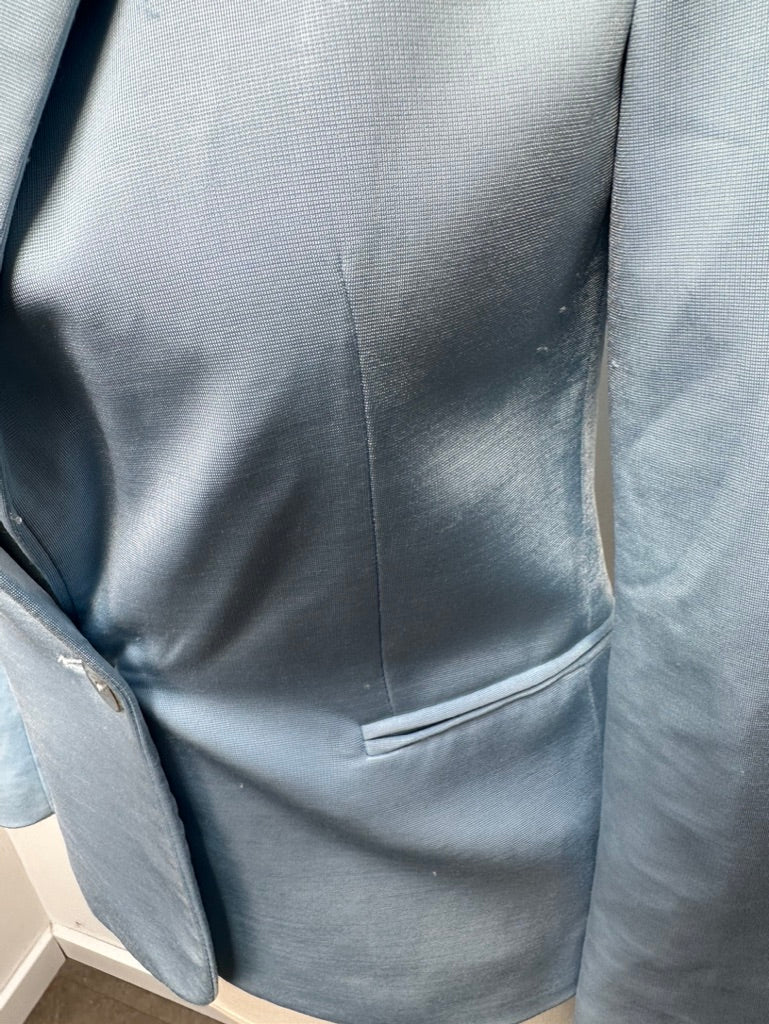 Just Cavalli lichtblauwe blazer maat XS