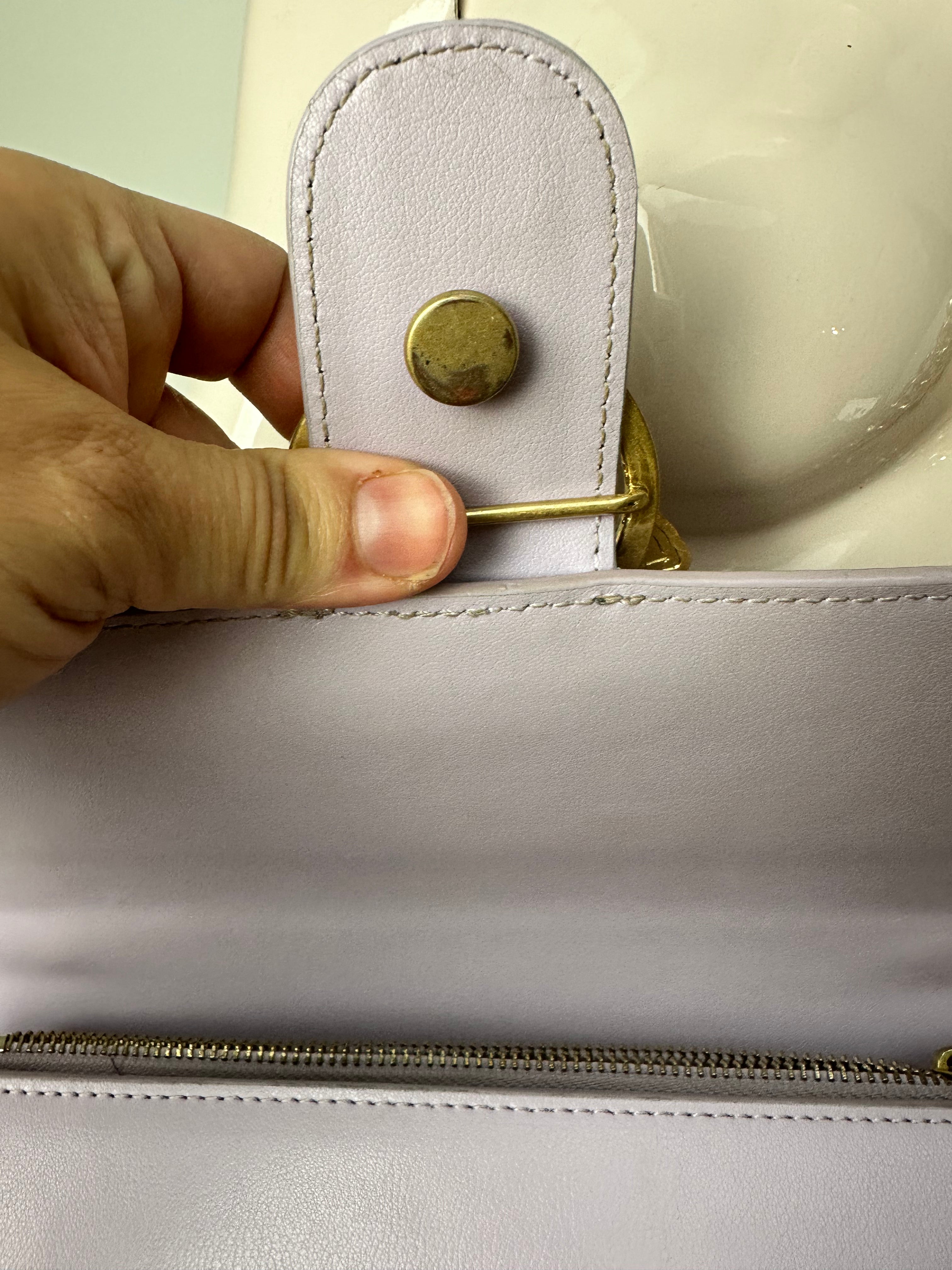 Pinko Classic Love Bag lila schoudertas