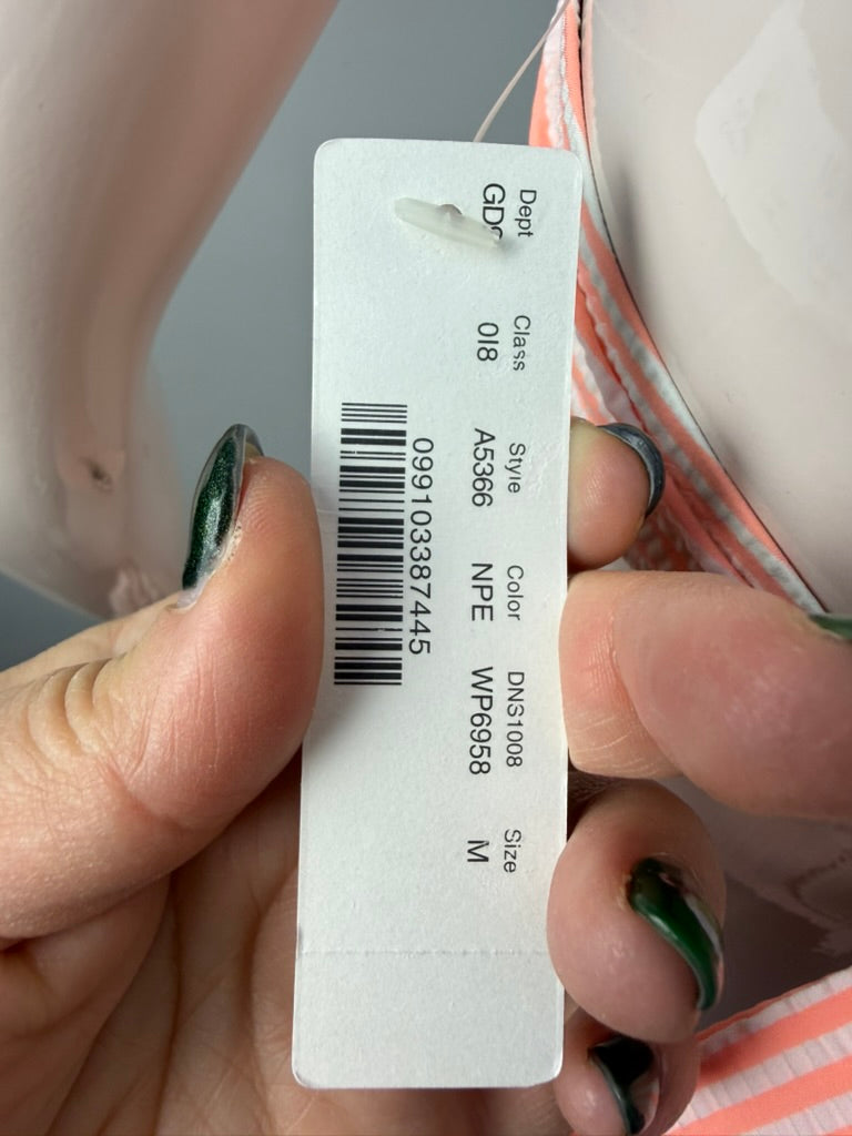 J. crew Bikini maat M Oranje/wit