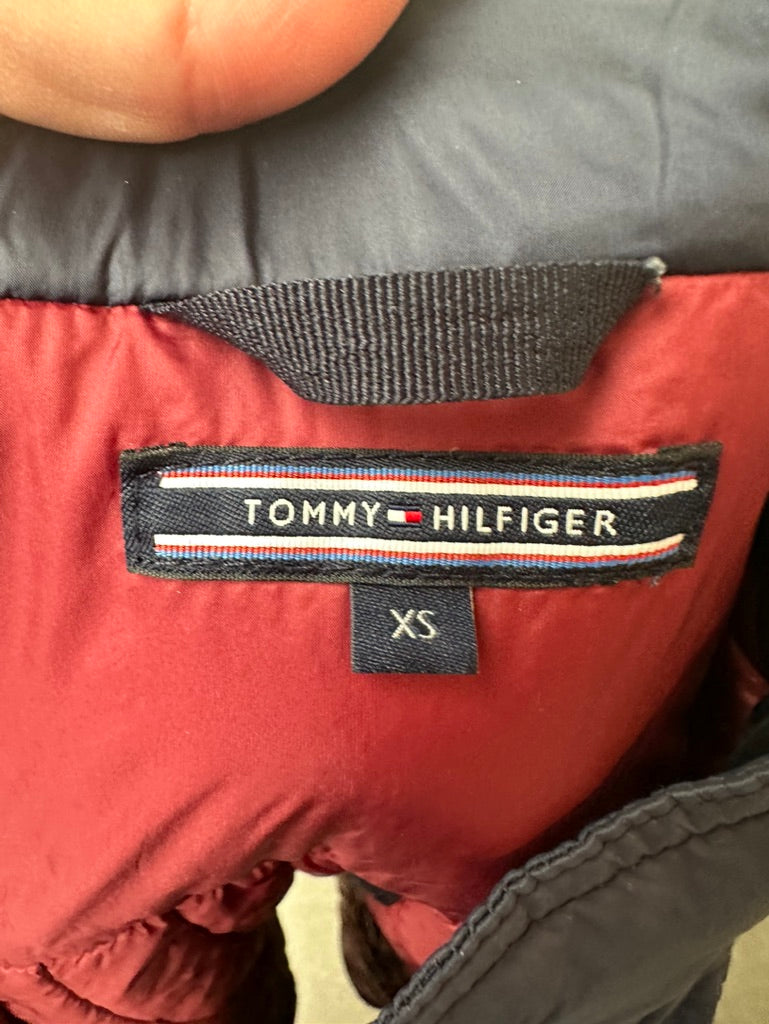 Tommy Hilfiger blauw tussenjasje maat xs