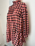 Reclaimed vintage geruite jurk maat 38