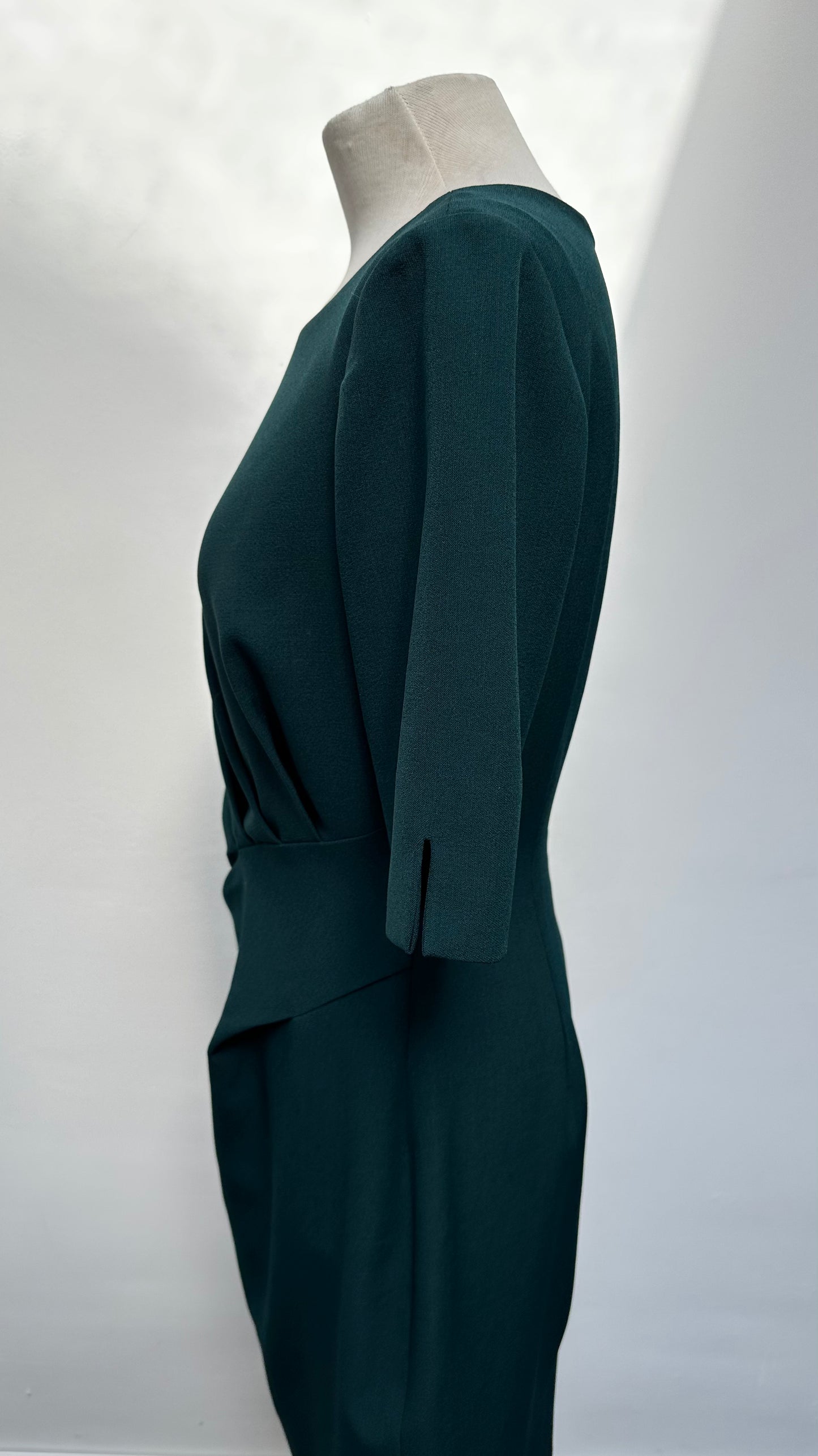 Adrianna Papell groene jurk maat 40